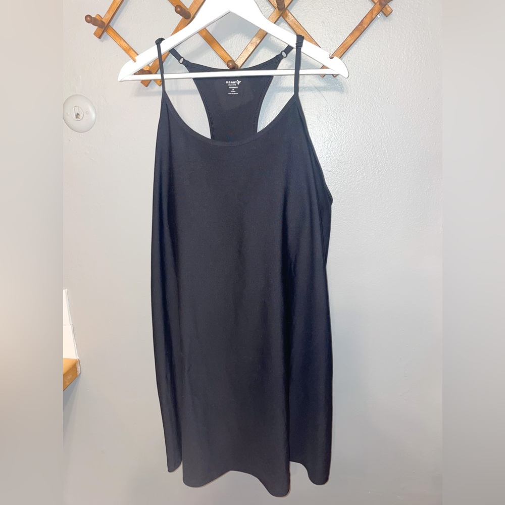 Old Navy PowerSoft athletic Performa Dress black